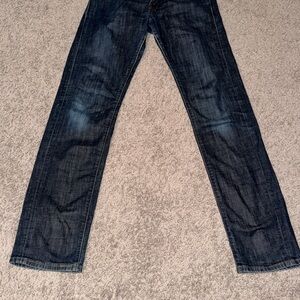 Levi's Men's Slim Straight Jeans - Dark Blue